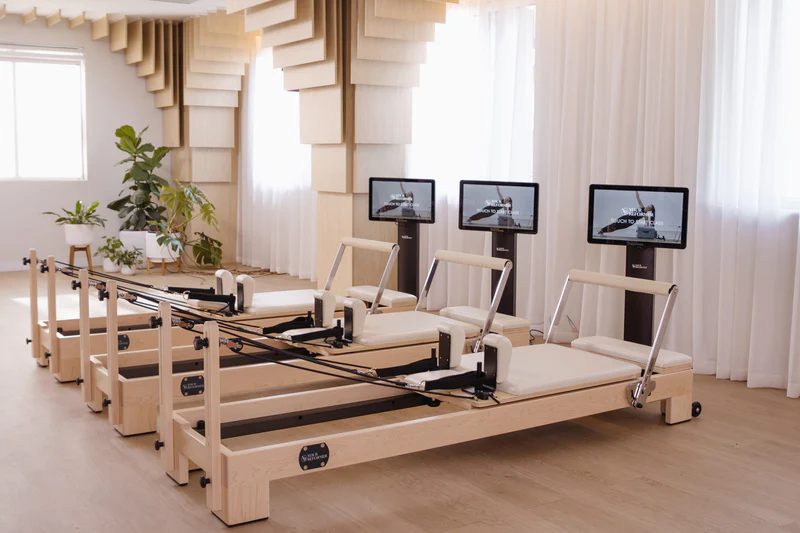 Reformer studio — reformers with kiosk screens
